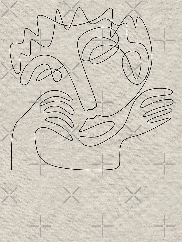 Line art minimalism by minimalartstory T-Shirts, Hoodie, Sweatshirt | BlankRebels.com (Image 3)