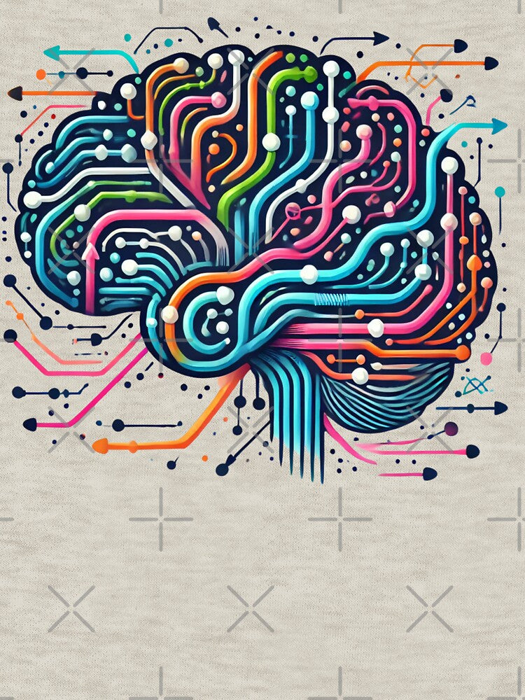 Neural Merge Map – I Was Sane A Few Merges Ago by I AM BRO T-Shirts, Hoodie, Sweatshirt | BlankRebels.com (Image 3)