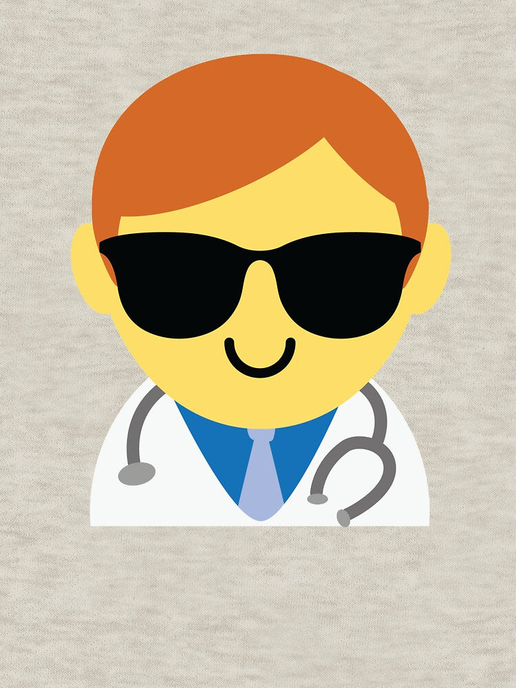 Doctor Boy Emoji by HippoEmo T-Shirts, Hoodie, Sweatshirt | BlankRebels.com (Image 3)