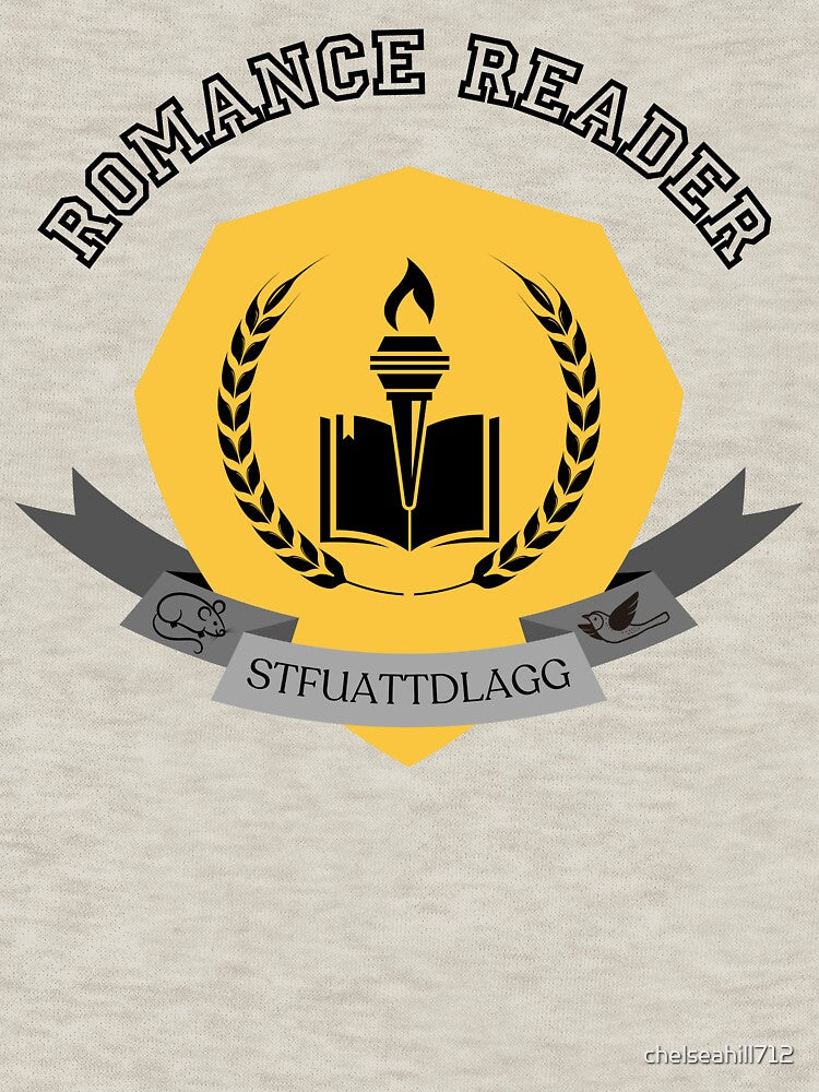 Romance Reader Collegiate | TopsNTangles by chelseahill712 T-Shirts, Hoodie, Sweatshirt | BlankRebels.com (Image 3)