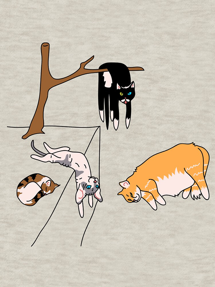 Dalí's cats by Thoo T-Shirts, Hoodie, Sweatshirt | BlankRebels.com (Image 3)