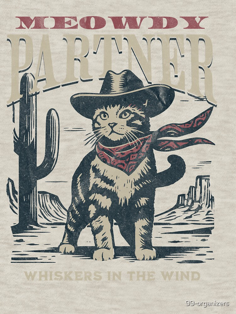 Meowdy Partner Whiskers in the Wind by 99 Organizers T-Shirts, Hoodie, Sweatshirt | BlankRebels.com (Image 3)