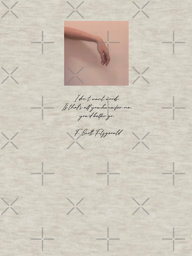 Romantic Academia F. Scott Fitzgerald Quote by lovartxin T-Shirts, Hoodie, Sweatshirt | BlankRebels.com (Image 3)