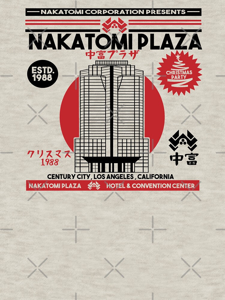 Nakatomi Plaza by edcarj82 T-Shirts, Hoodie, Sweatshirt | BlankRebels.com (Image 3)