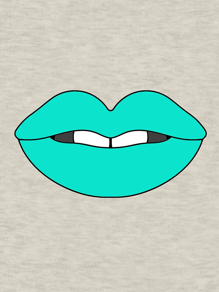 My Turquoise Lips by artofmelimel T-Shirts, Hoodie, Sweatshirt | BlankRebels.com (Image 3)
