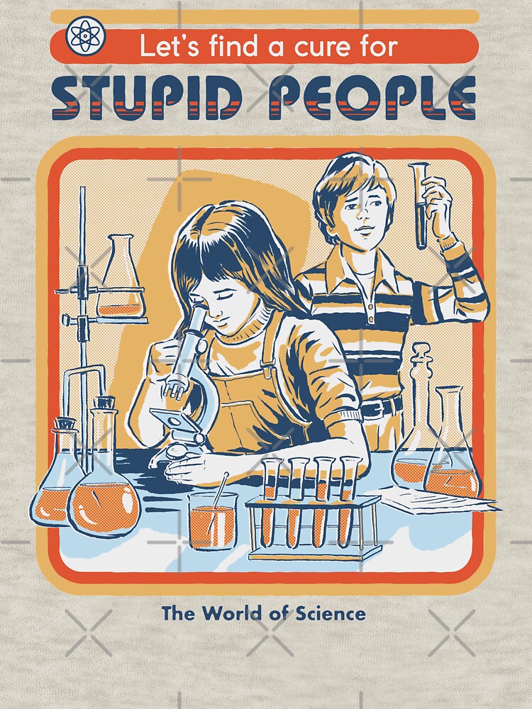 A Cure For Stupid People by Steven Rhodes T-Shirts, Hoodie, Sweatshirt | BlankRebels.com (Image 3)