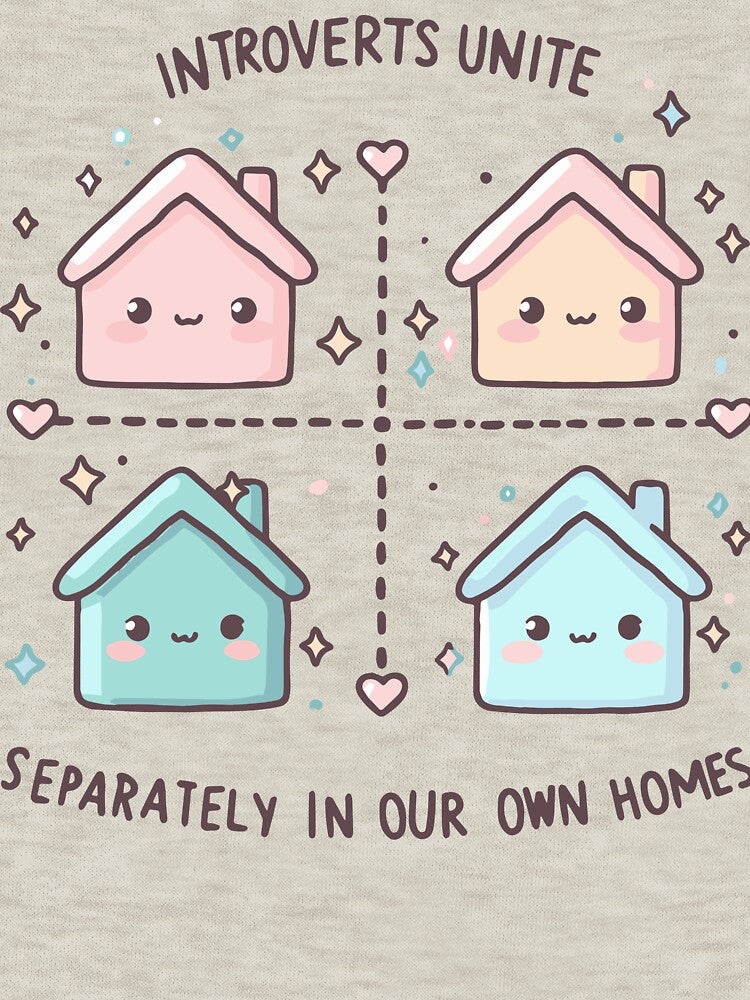 Introverts Unite Separately In Our Own Homes shirt (Image 3)