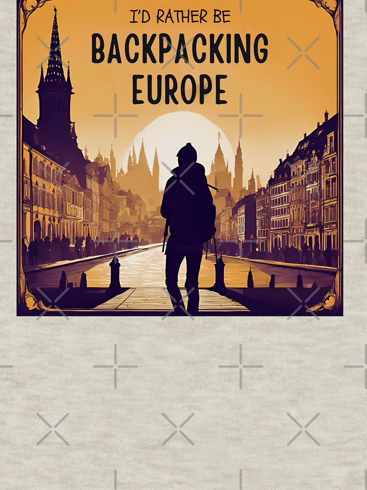 I’d rather be backpacking Europe by FitEnvy T-Shirts, Hoodie, Sweatshirt | BlankRebels.com (Image 3)