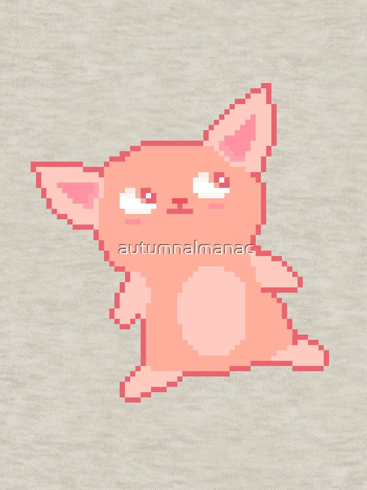 pinky cat by autumnalmanac