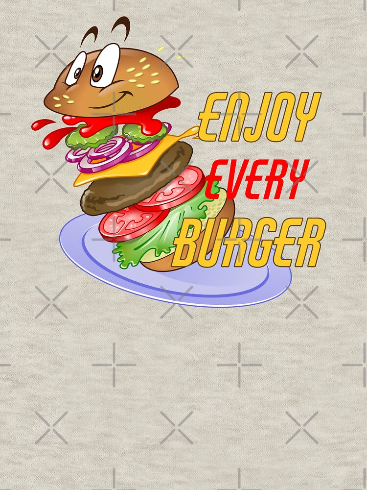 Enjoy Every Burger by hashnan21 T-Shirts, Hoodie, Sweatshirt | BlankRebels.com (Image 3)