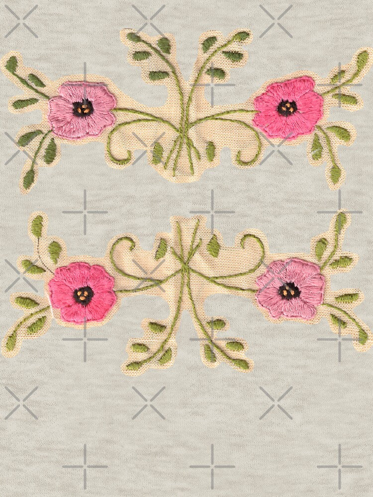 Embroidered flowers B by Julianum T-Shirts, Hoodie, Sweatshirt | BlankRebels.com (Image 3)