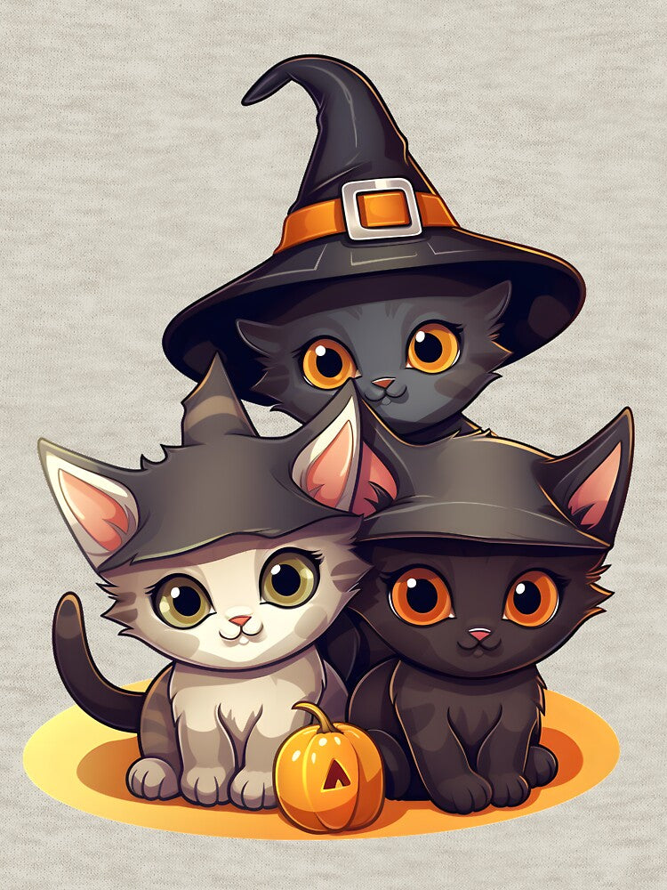 Adorable Halloween Kittens - Purrfectly Spooky and Cute! by Moo7shop T-Shirts, Hoodie, Sweatshirt | BlankRebels.com (Image 3)