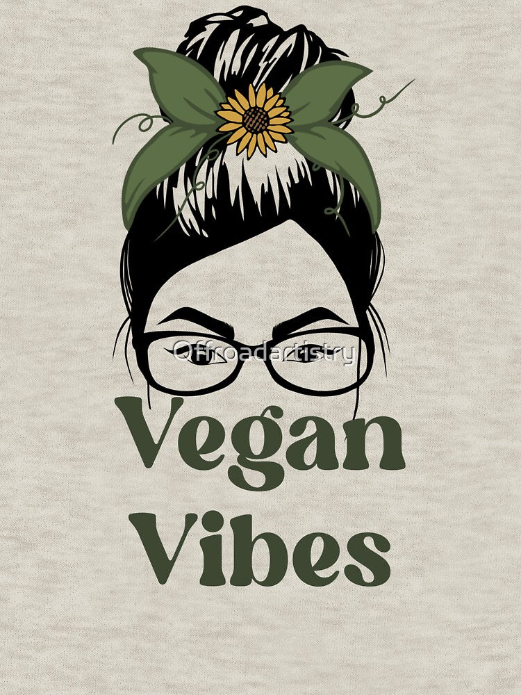 Vegan Vibes girl by Wild Whispers T-Shirts, Hoodie, Sweatshirt | BlankRebels.com (Image 3)