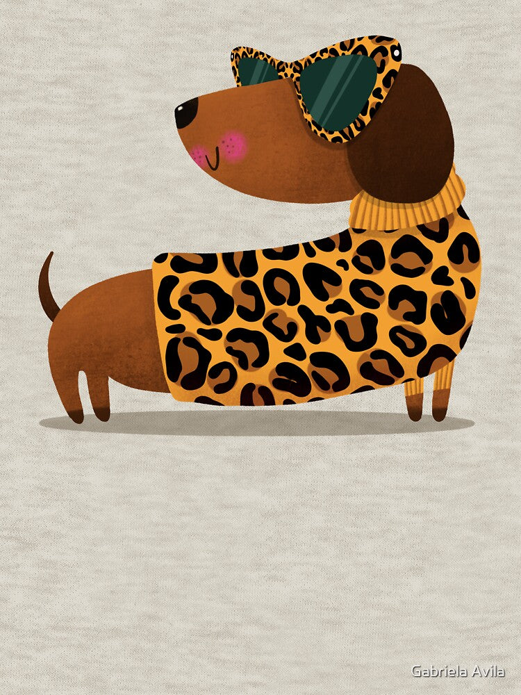 Dachshund Dog Cute Fashionista by poket.piktures T-Shirts, Hoodie, Sweatshirt | BlankRebels.com (Image 3)