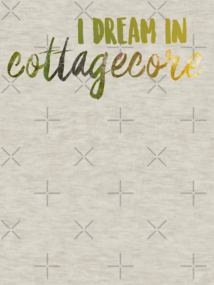 i dream in cottagecore - green by theemily T-Shirts, Hoodie, Sweatshirt | BlankRebels.com (Image 3)
