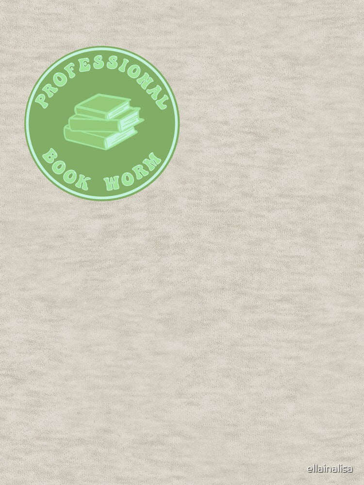 Professional Book Worm (green) by ellainalisa T-Shirts, Hoodie, Sweatshirt | BlankRebels.com (Image 3)