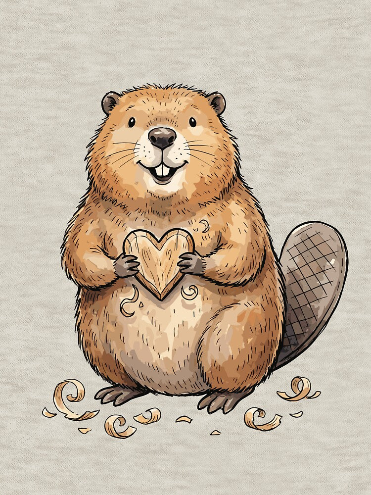 Rustic Cottagecore: Wood-Whittle Beaver by bapupa T-Shirts, Hoodie, Sweatshirt | BlankRebels.com (Image 3)