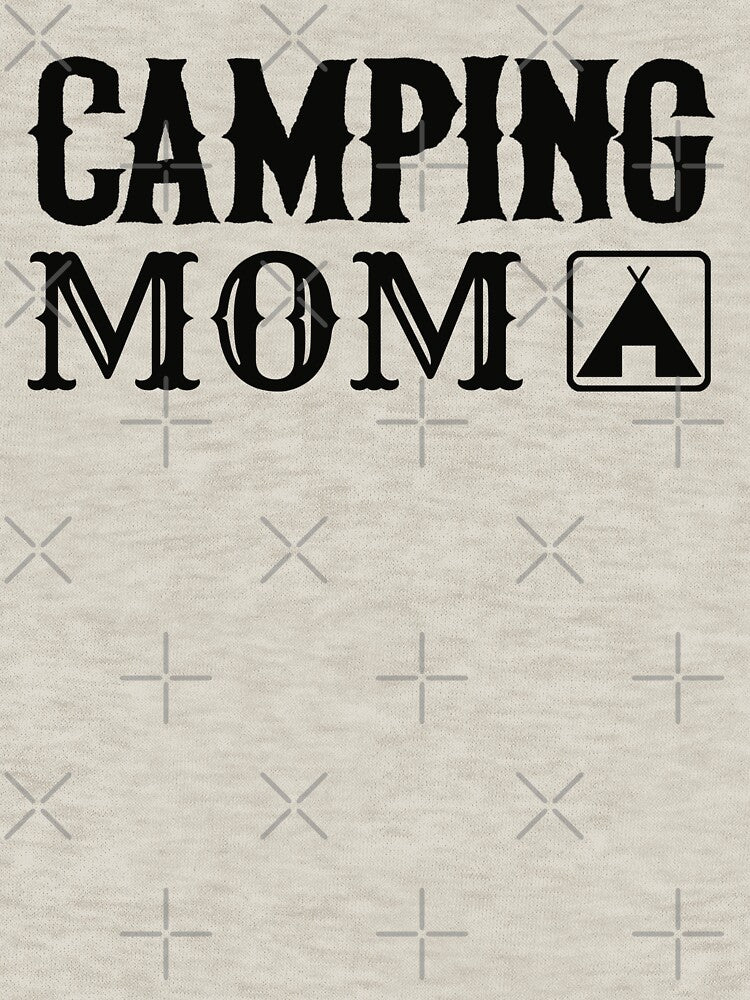 Black Text Camping Mom Fun Camping Design by TrulyEpoque T-Shirts, Hoodie, Sweatshirt | BlankRebels.com (Image 3)