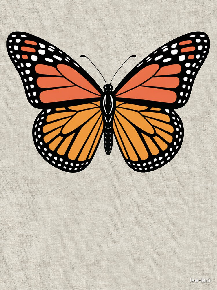 Monarch Butterfly Illustration by lea-lani T-Shirts, Hoodie, Sweatshirt | BlankRebels.com (Image 3)