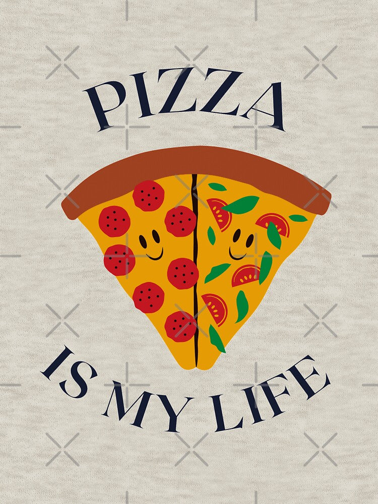 Pizza is My Life- Pizza Lovers by EvaWolf T-Shirts, Hoodie, Sweatshirt | BlankRebels.com (Image 3)