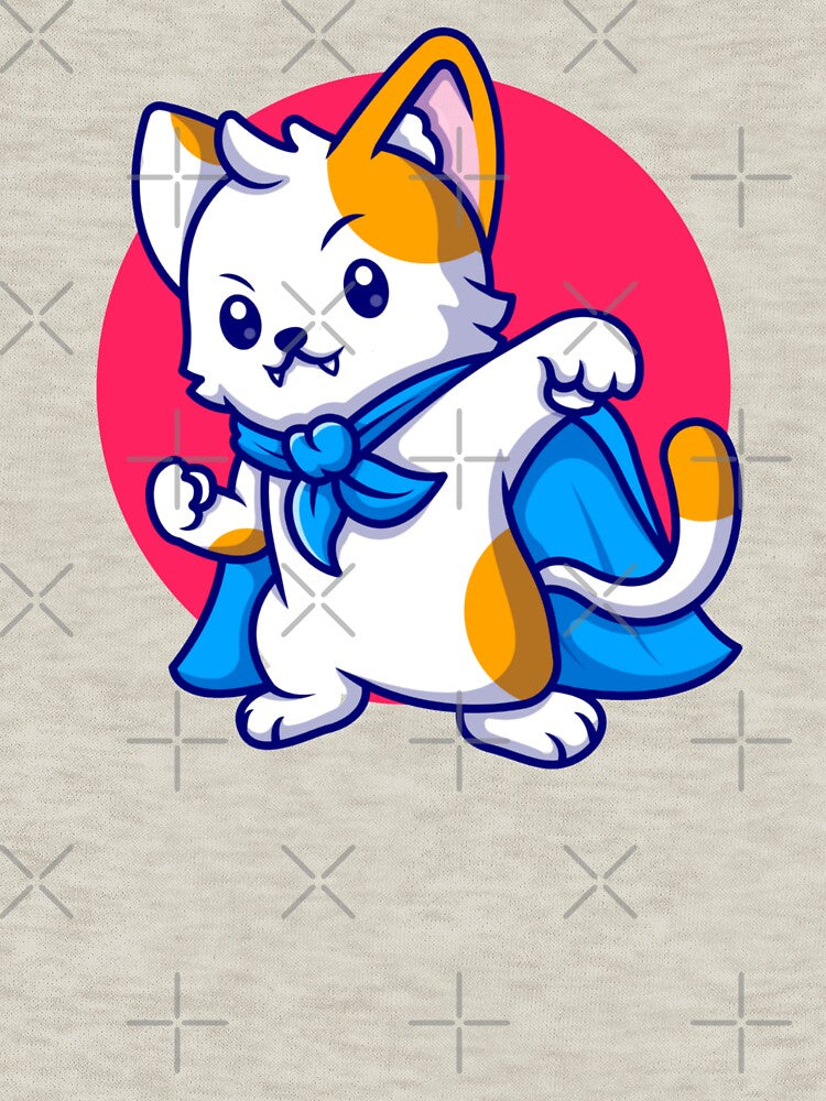 Superhero Cat Funny - Cute by Cutefy