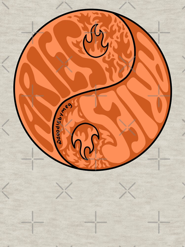 Aries Yin Yang by doodlebymeg T-Shirts, Hoodie, Sweatshirt | BlankRebels.com (Image 3)