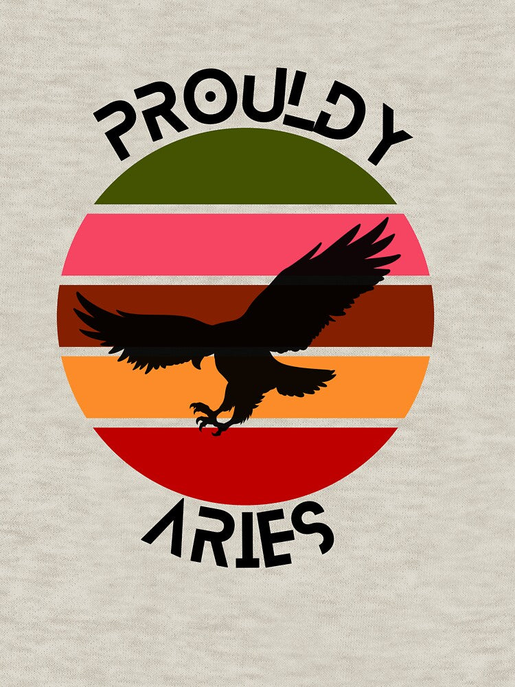 Retro Aries horoscope by Fermart T-Shirts, Hoodie, Sweatshirt | BlankRebels.com (Image 3)