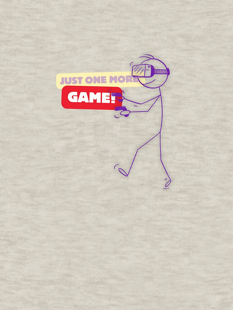 Just One More Game – Funny Gamer Quote VR Gaming Design by BaraaBouStore® ⭐⭐⭐⭐⭐