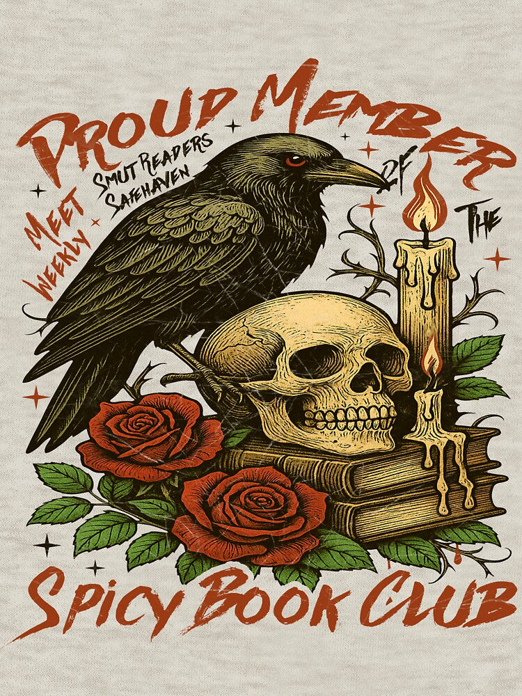 Spicy Readers Society Book club Smut Reader Bookish by RamblingsRose T-Shirts, Hoodie, Sweatshirt | BlankRebels.com (Image 3)