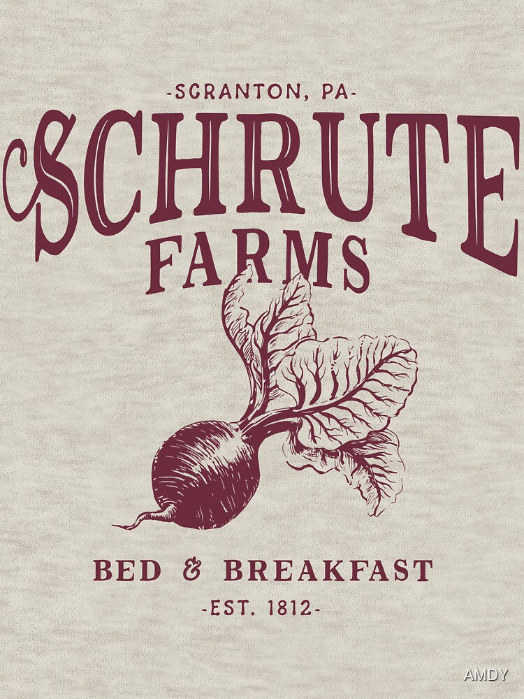 Schrute Farms by AMDY T-Shirts, Hoodie, Sweatshirt | BlankRebels.com (Image 3)