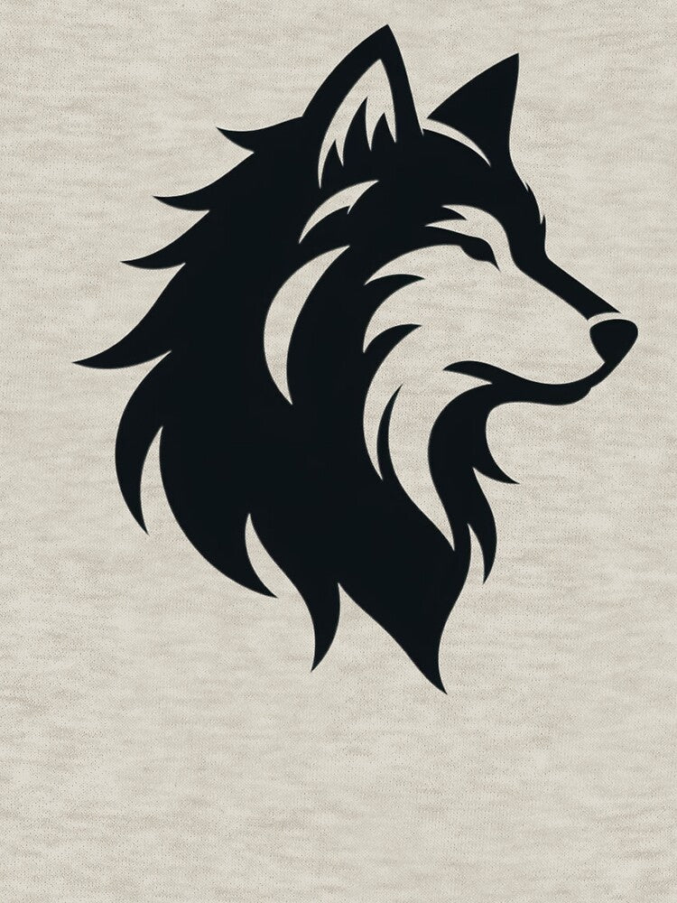 Lone Wolf Silhoutte| Wild Animals | Silhoutte Animals by SnuggleSafari T-Shirts, Hoodie, Sweatshirt (Image 3)