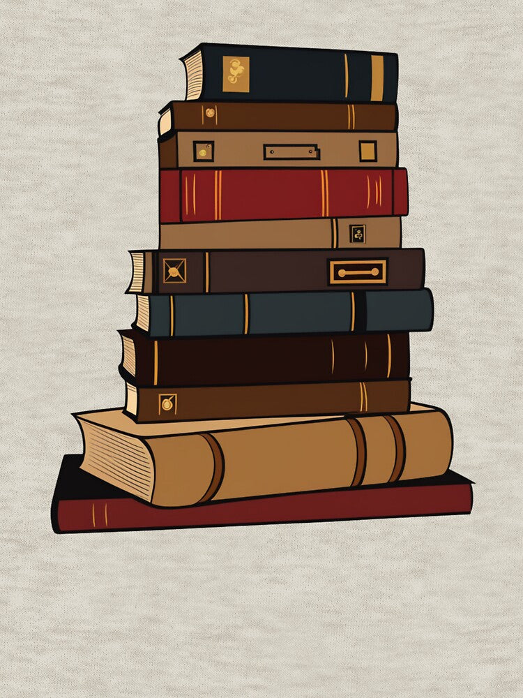 Book Stacks by PatternInArt T-Shirts, Hoodie, Sweatshirt | BlankRebels.com (Image 3)