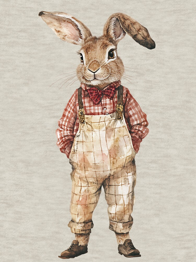 Vintage Cottagecore Hare by bapupa T-Shirts, Hoodie, Sweatshirt | BlankRebels.com (Image 3)