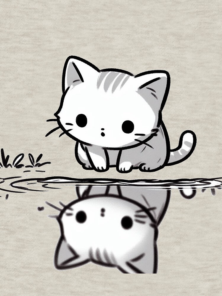 Narcissus Cat by LemuellTrends T-Shirts, Hoodie, Sweatshirt | BlankRebels.com (Image 3)