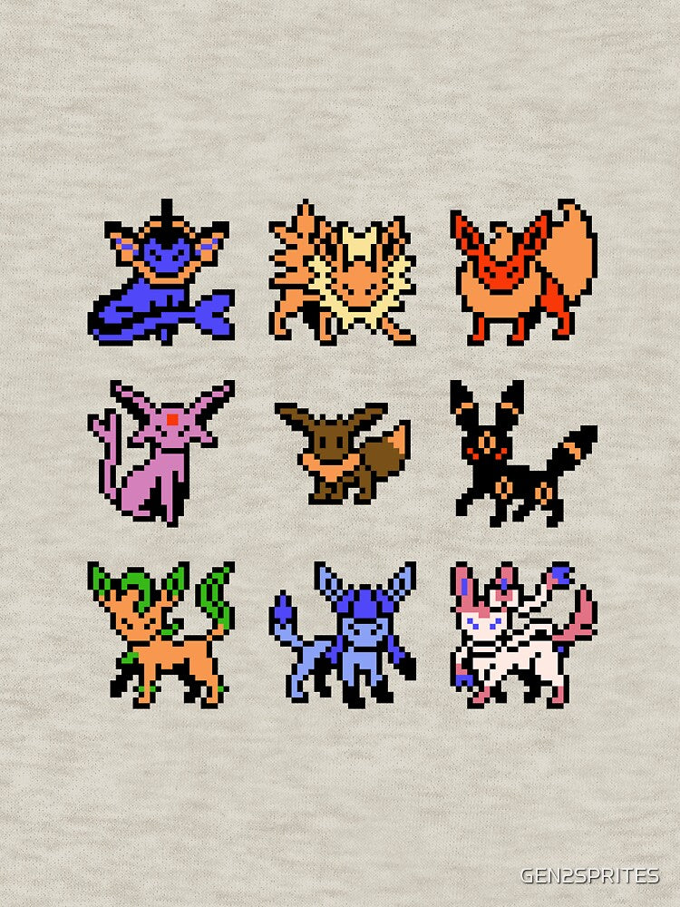Eeveelutions T-Shirts, Hoodie, Sweatshirt