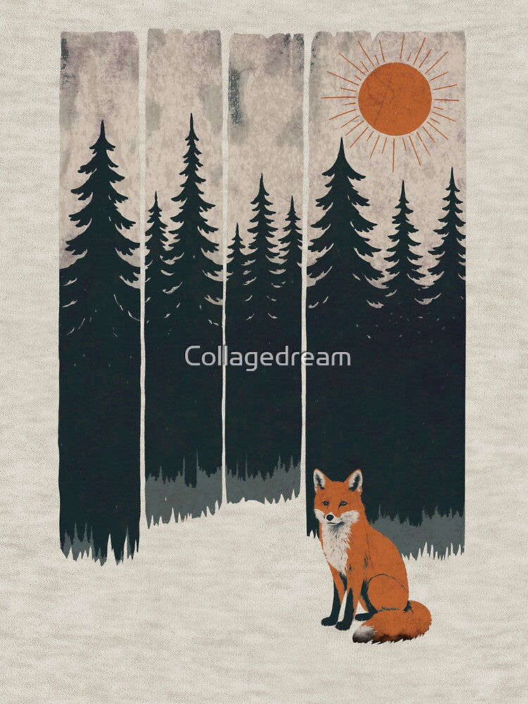 A fox in the wild, outdoor and nature lover,s fox Silhouette In Beautiful Nature, mountains, outdoors,... (Image 3)