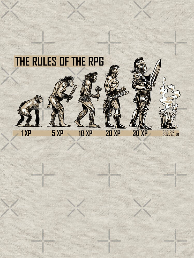 The Unspoken Rules of RPG - Warrior edition by L'atelier de Grôchat T-Shirts, Hoodie, Sweatshirt | BlankRebels.com (Image 3)