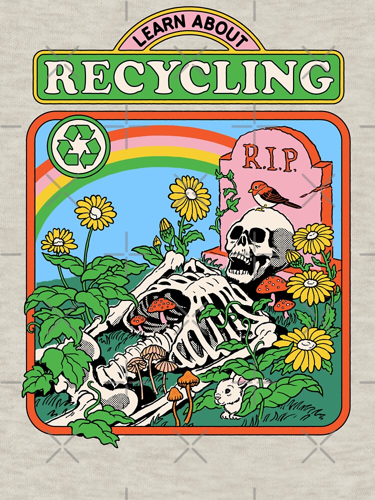 Learn About Recycling by Steven Rhodes T-Shirts, Hoodie, Sweatshirt | BlankRebels.com (Image 3)