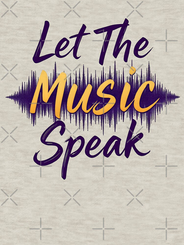 Let The Music Speak: Inspirational Music Design by Jollys-ArtShop T-Shirts, Hoodie, Sweatshirt | BlankRebels.com (Image 3)