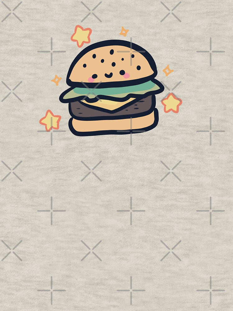 Cute Cheeseburger by Artofmayara T-Shirts, Hoodie, Sweatshirt | BlankRebels.com (Image 3)