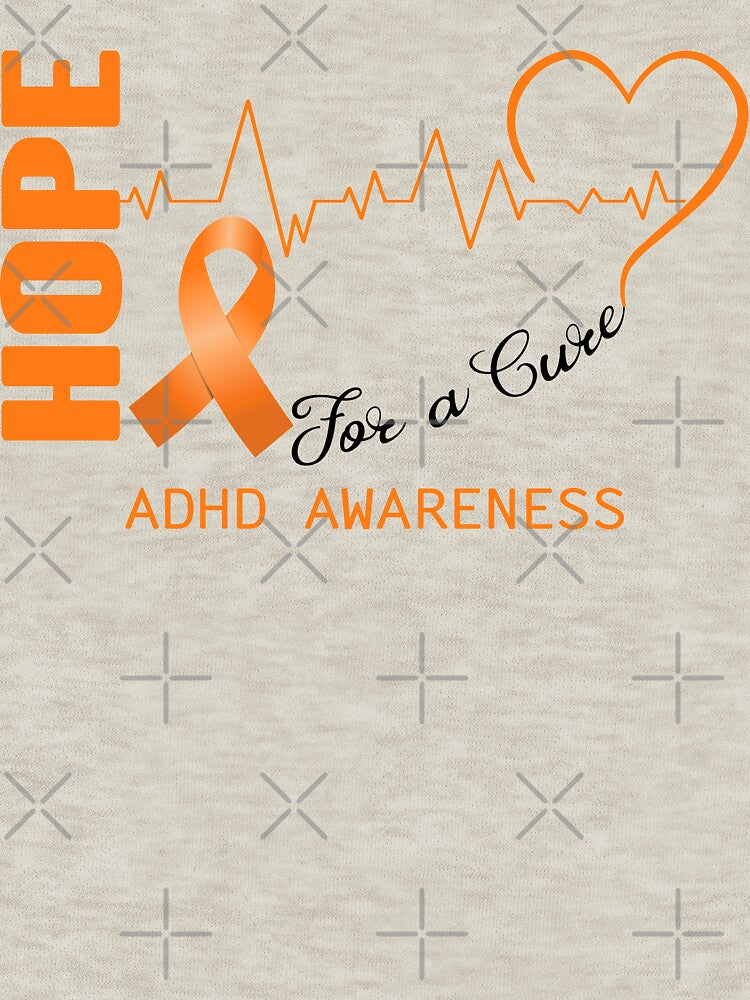 Hope For A Cure ADHD Awareness by frechettee T-Shirts, Hoodie, Sweatshirt | BlankRebels.com (Image 3)