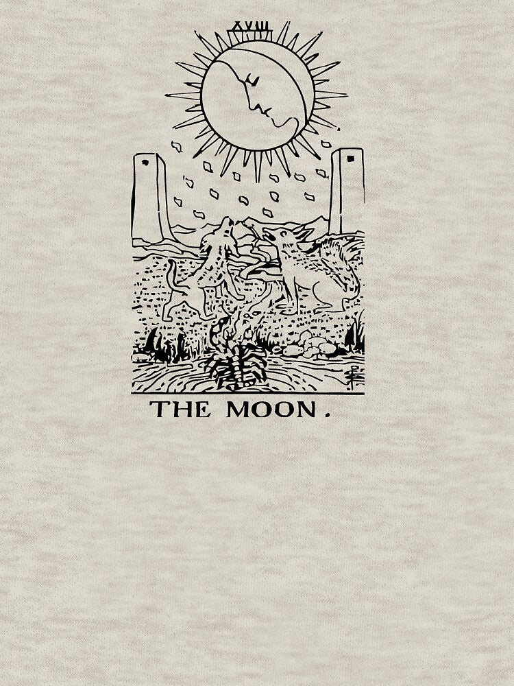 The Moon tarot card deck by Michallandsberg T-Shirts, Hoodie, Sweatshirt | BlankRebels.com (Image 3)