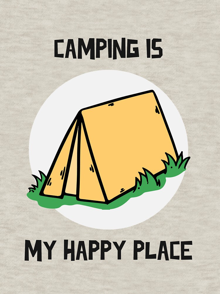 Camping Is My Happy Place Design by Artpace T-Shirts, Hoodie, Sweatshirt | BlankRebels.com (Image 3)