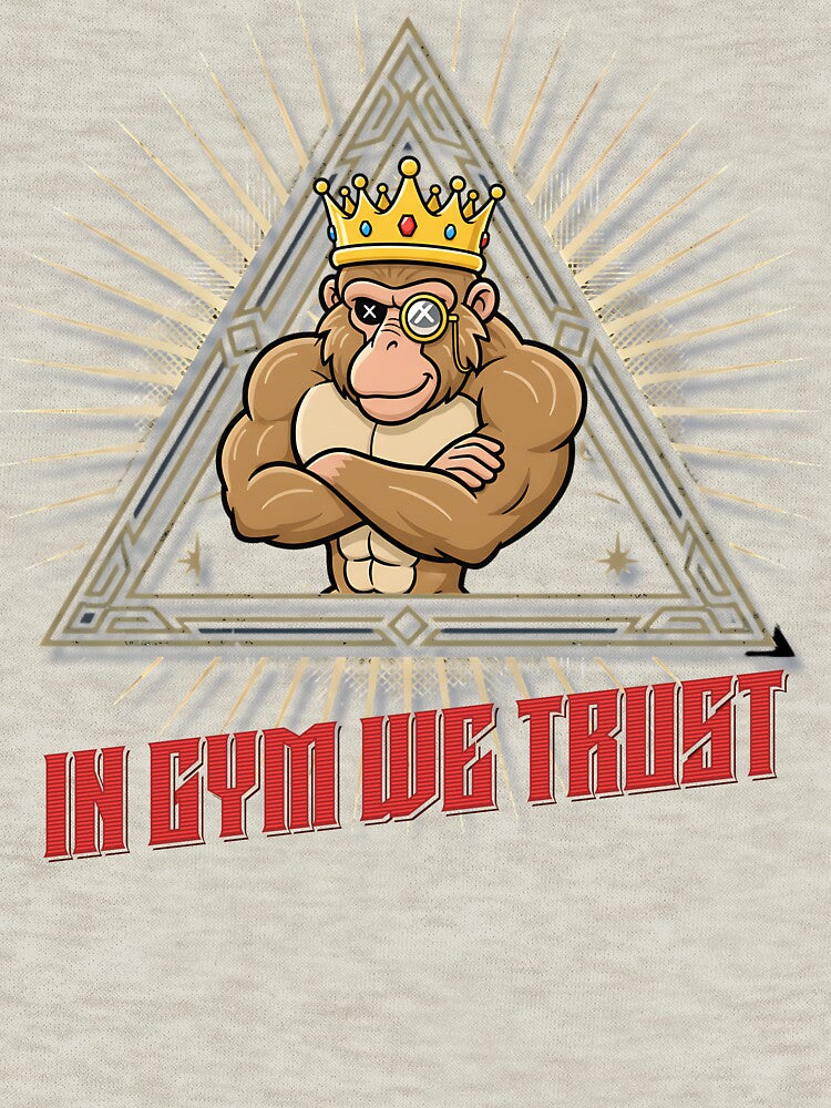 In Gym We Trust | Beak Bros Motivational Fitness Design by BeakBros T-Shirts, Hoodie, Sweatshirt | BlankRebels.com (Image 3)