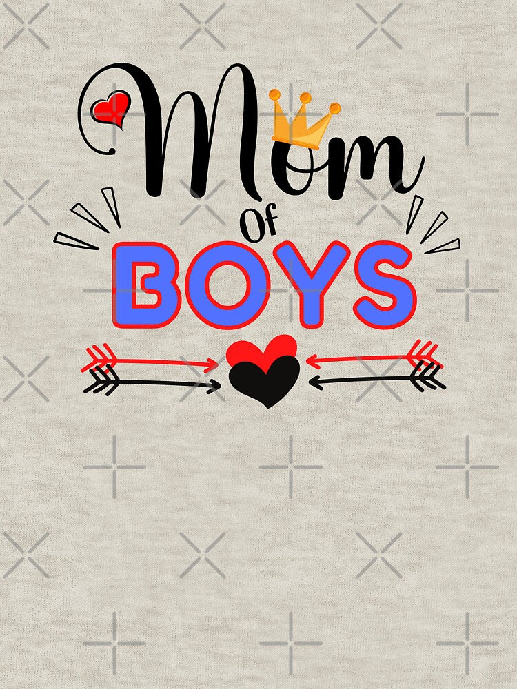 Mom of Boys Mother's Day Gift by cadillacmt T-Shirts, Hoodie, Sweatshirt | BlankRebels.com (Image 3)