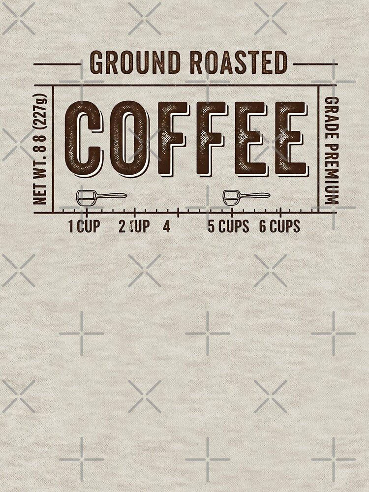 Ground Roasted Coffee Retro Label T-Shirts, Hoodie, Sweatshirt