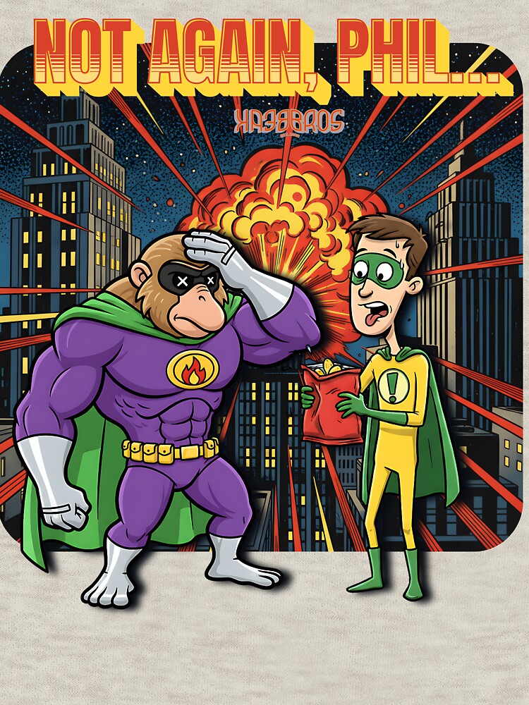 Not Again, Phil… | The Beak Bros Superhero Gym Saga by BeakBros T-Shirts, Hoodie, Sweatshirt | BlankRebels.com (Image 3)