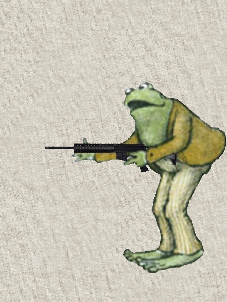 Frog and Toad frog with a gu| Perfect Gift by lucidama T-Shirts, Hoodie, Sweatshirt | BlankRebels.com (Image 3)