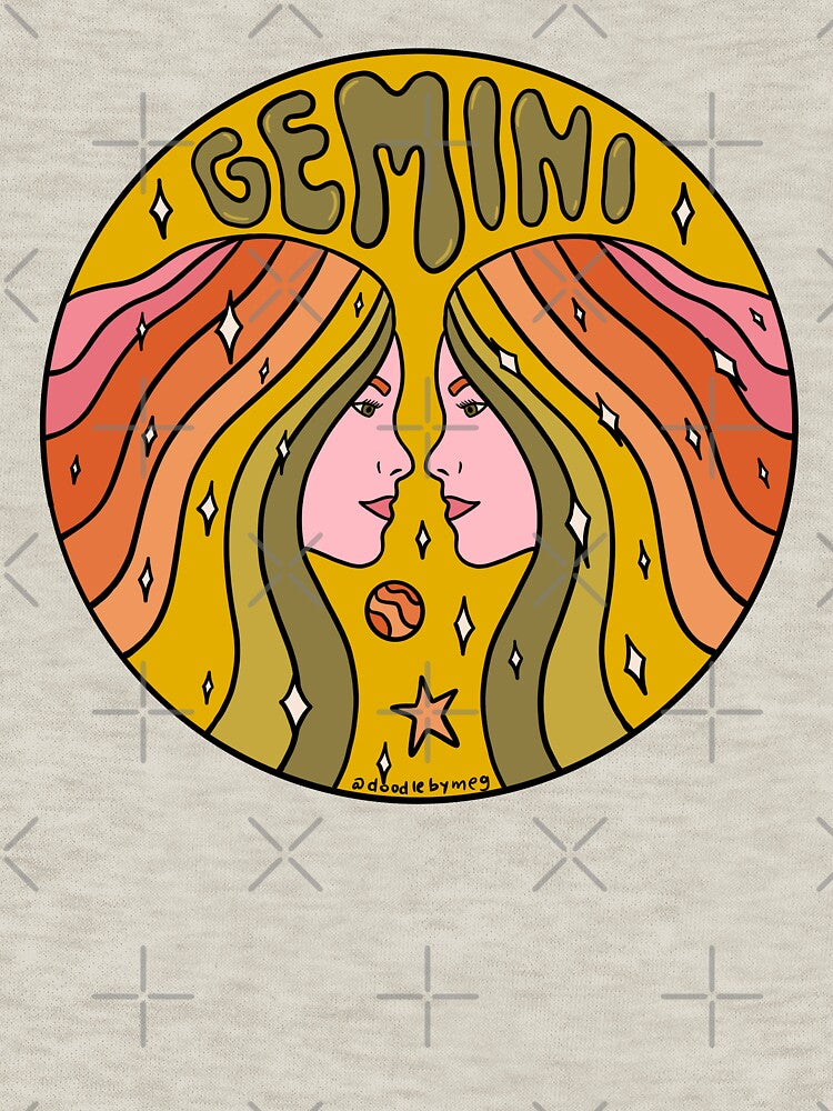 Gemini by doodlebymeg T-Shirts, Hoodie, Sweatshirt | BlankRebels.com (Image 3)