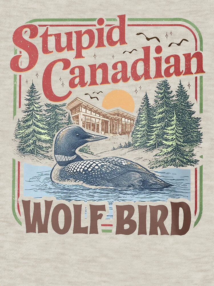 Stupid Canadian Wolf Bird Heated Rivalry Inspired Team Hollanov by M-Andrews T-Shirts, Hoodie, Sweatshirt (Image 3)